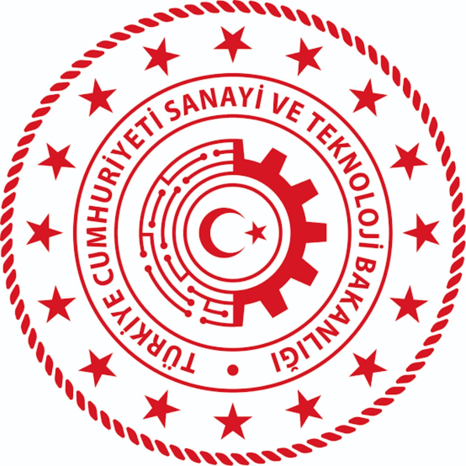 T.C. Sanayi ve Teknoloji Bakanlığı logosu